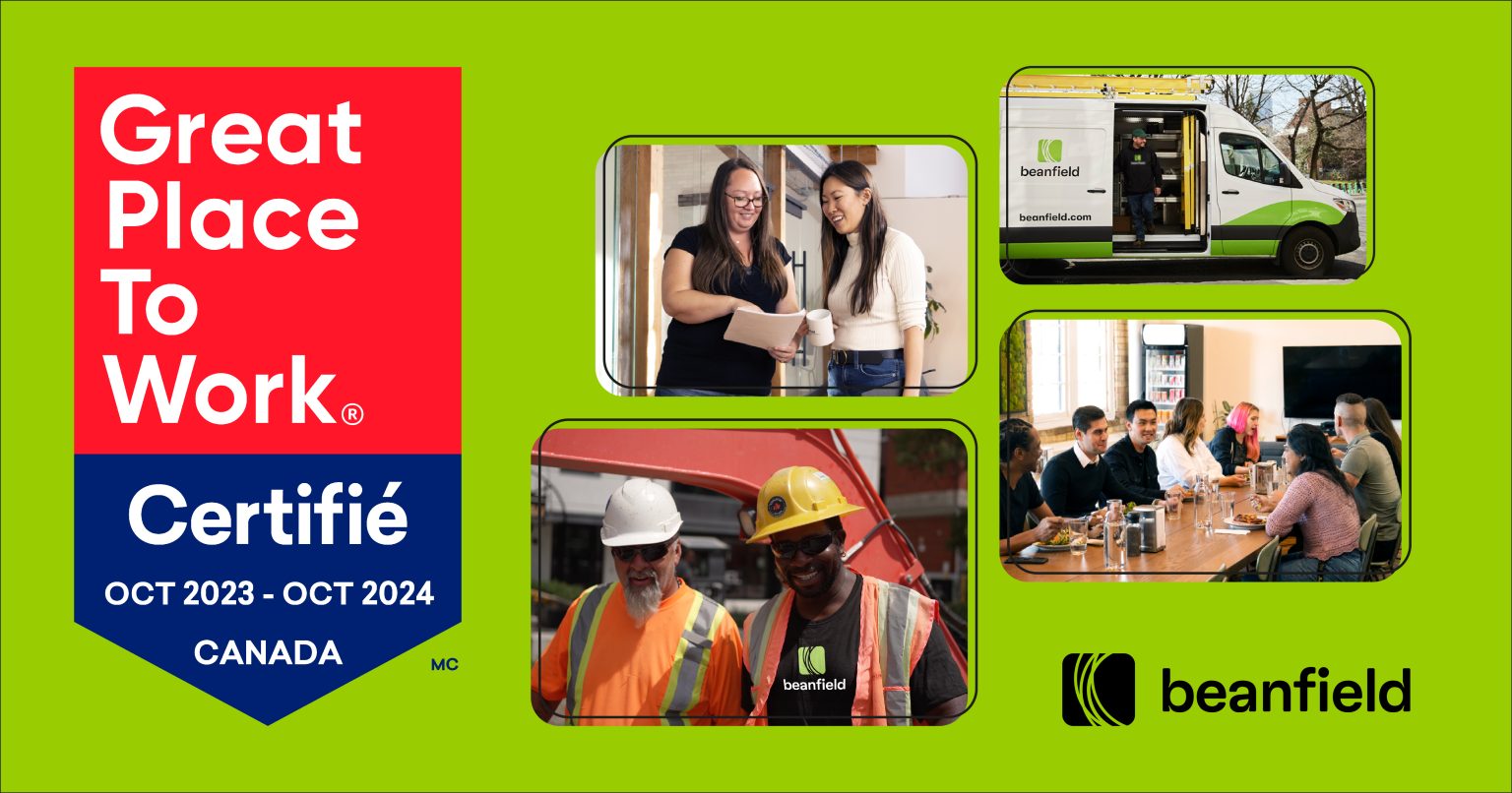 Beanfield est in lieu de travail extraordinaire… et on a la preuve